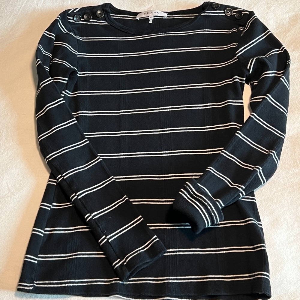 Frame Long Sleeve Jersey Tee